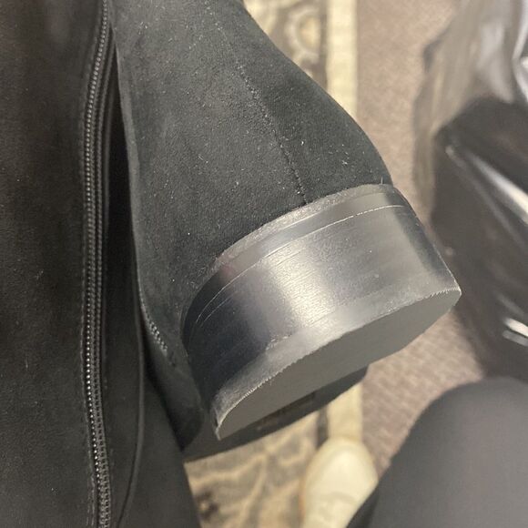 J. Crew Factory Black Over the Knee Boots - Picture 10 of 10